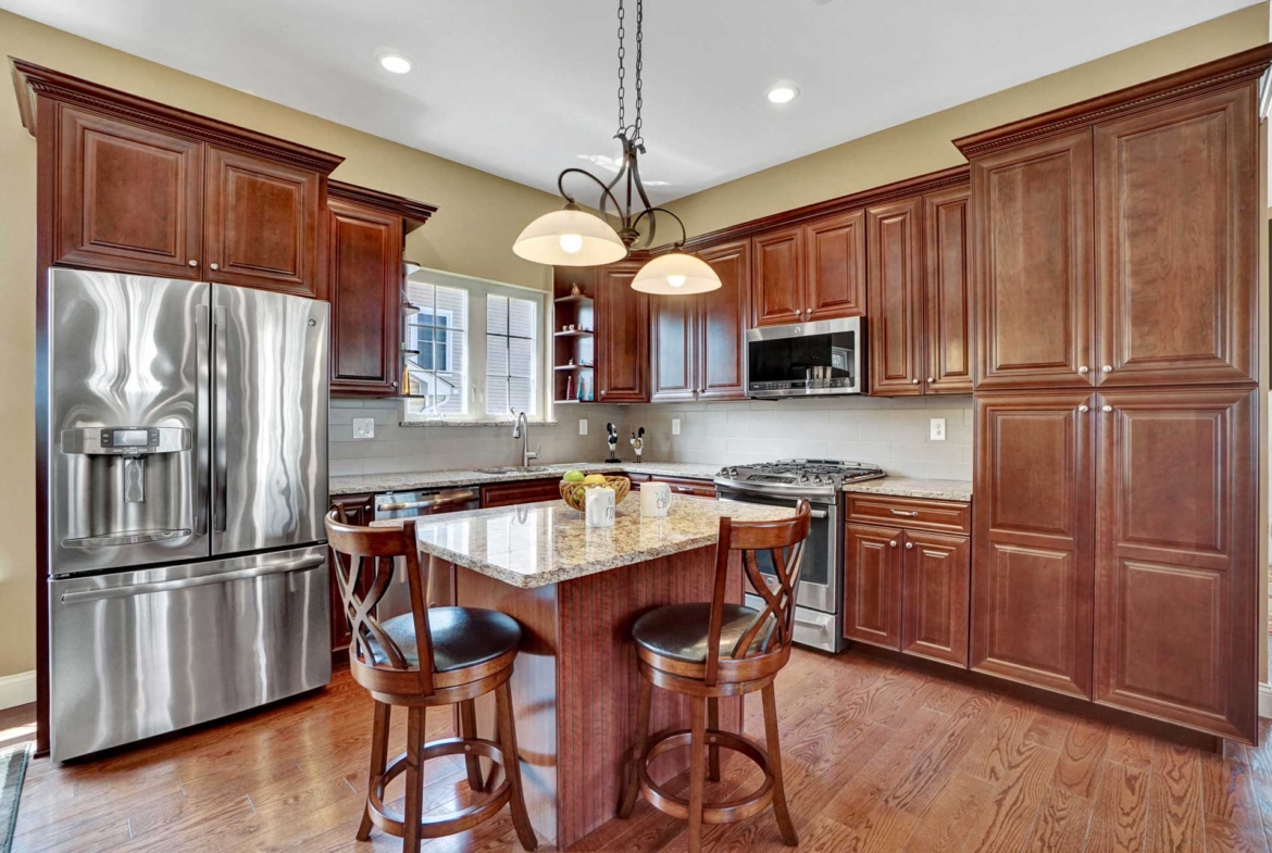 Berkshire Home Kitchen with Stainless Appliances